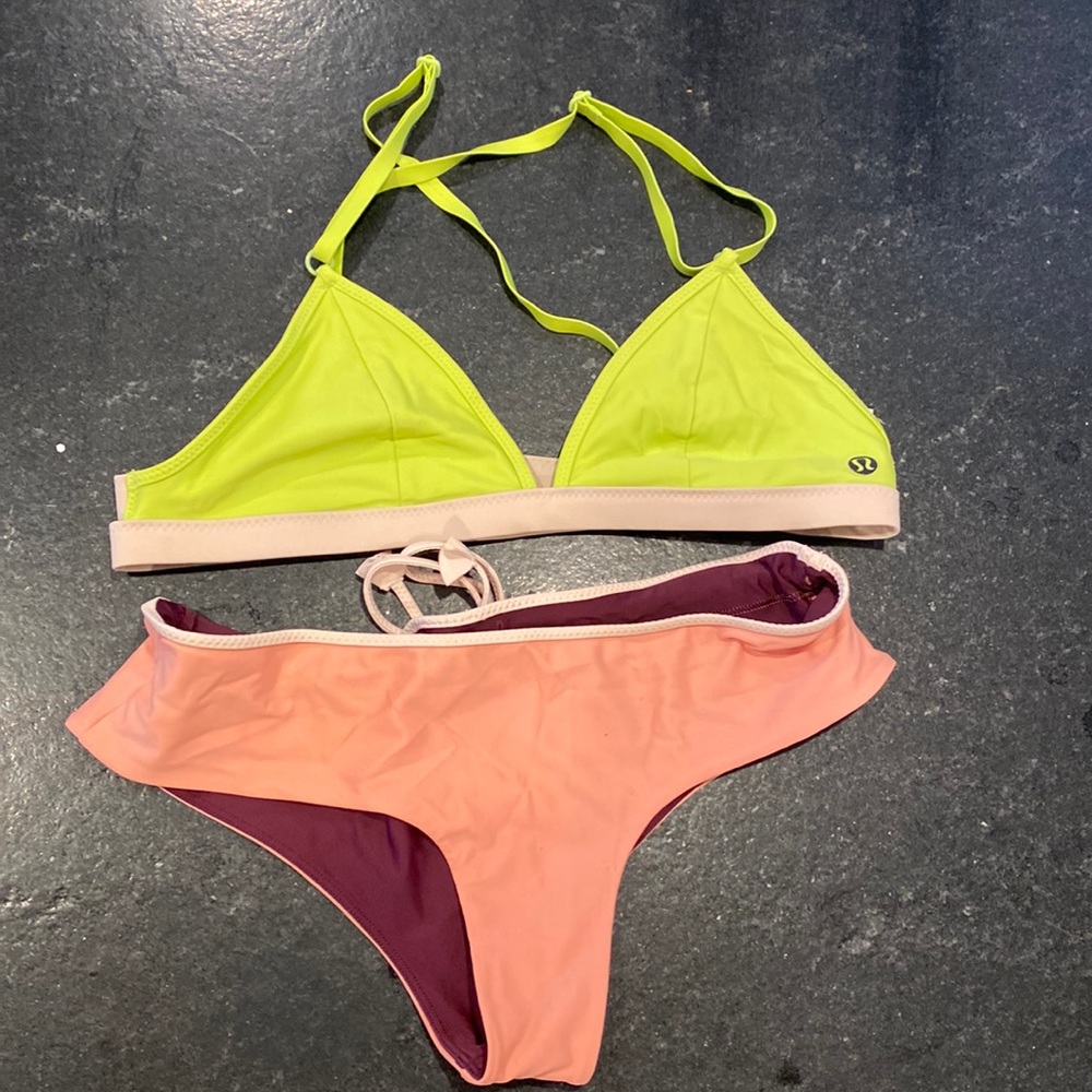 Lululemon reversible bottoms swim suit